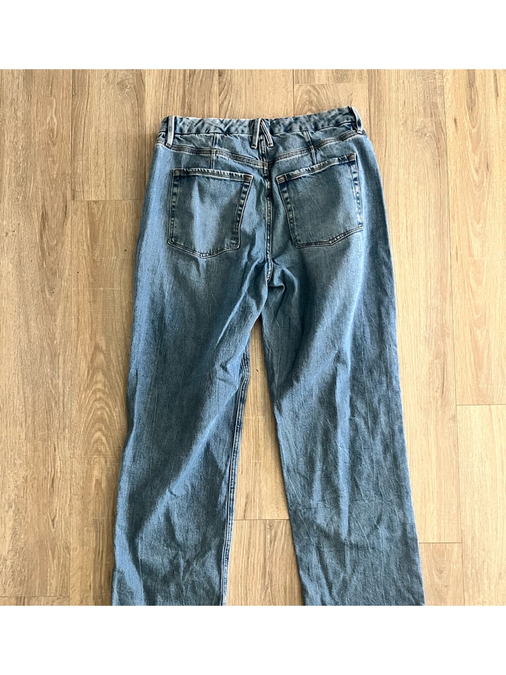 Good American Women’s Vintage Straight Jeans Indigo 599 - Size 10/30 - Picture 6 of 6